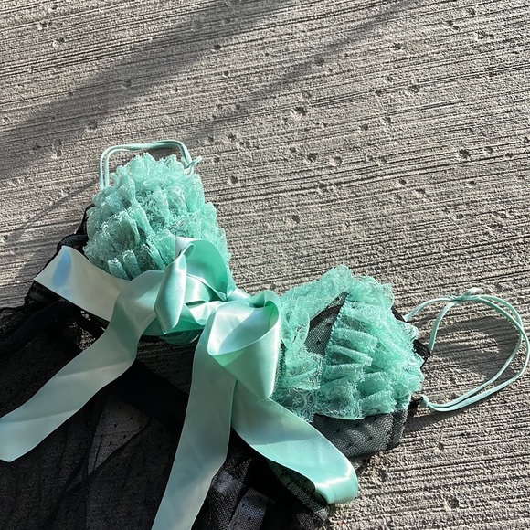 Y2K adorable babydoll lingerie with push up cups - Picture 2 of 11